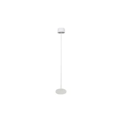 Eglo Golvlampa Roccanova-L Solar Stål Vit 2W 270lm - 830 Varm Vit | IP44 - Touchdimmerbar - USB-C