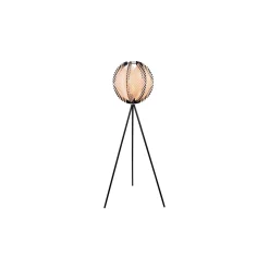 Eglo Golvlampa Waverton Stål Svart | IP20 - Passande för 1x E27