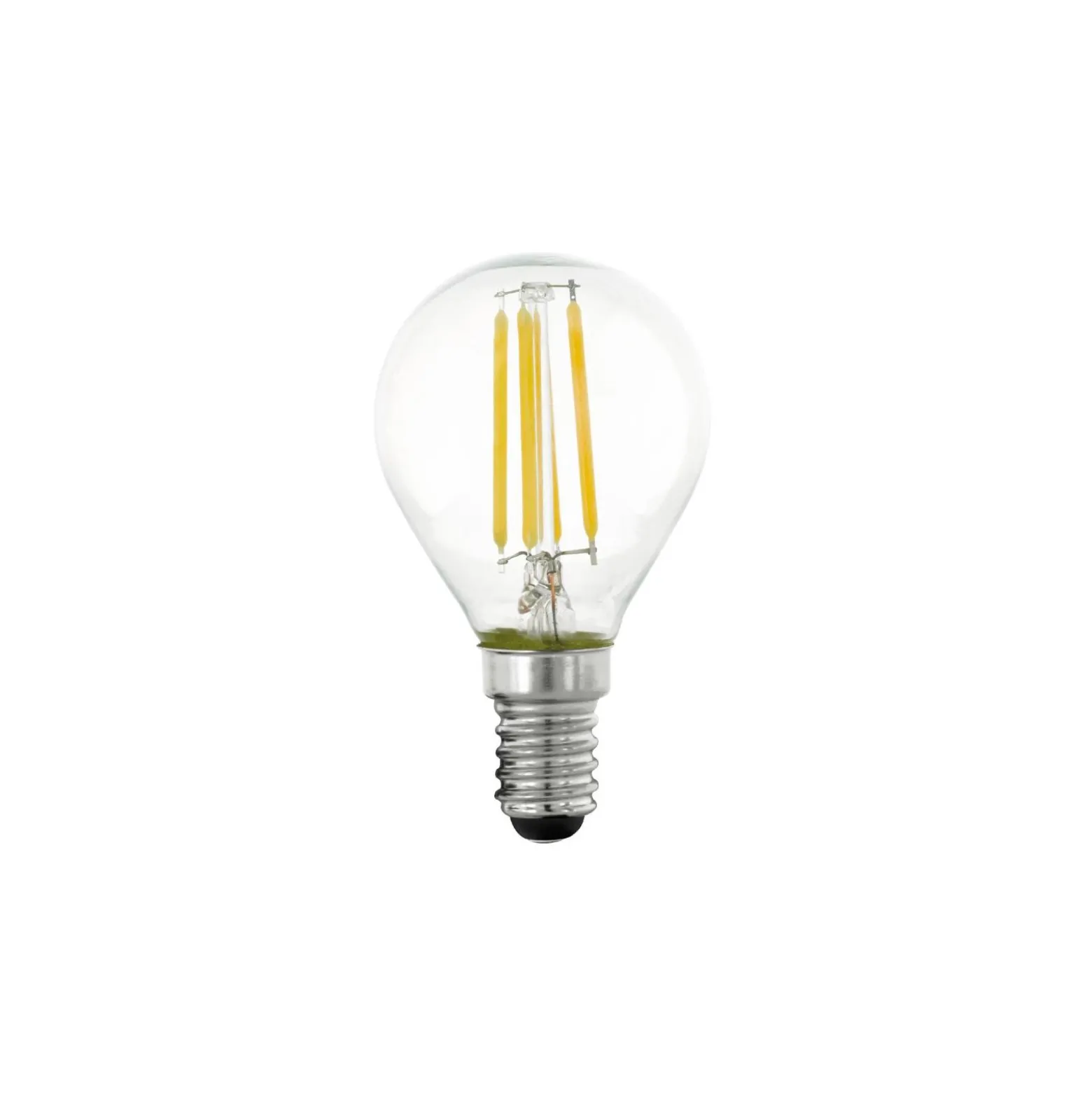 Eglo LED Boll E14 Filament Klar 4.5W 470lm - 827 Extra Varm Vit | Dimbar - Ersättare 40W