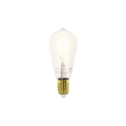 Eglo LED E27 Edison Ambar Filament 7W 806lm - 822-865 Justerbar Vit | Zigbee Dimbar- Ersättare 60W