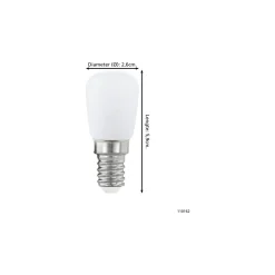 Eglo LED E14 Edison Klar Filament 2.5W 210lm - 827 Extra Varm Vit | Ersättare 20W