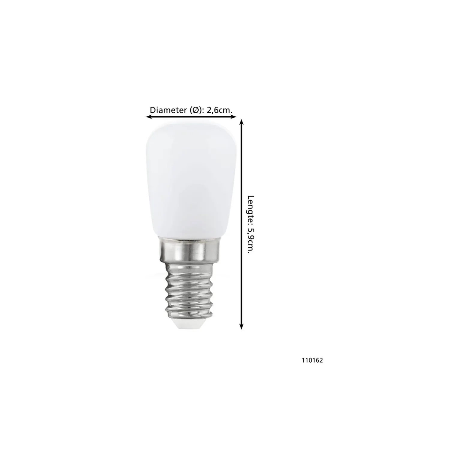 Eglo LED E14 Edison Klar Filament 2.5W 210lm - 827 Extra Varm Vit | Ersättare 20W