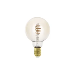 Eglo LED E27 Globe Ambar Filament 7W 806lm - 822-865 Justerbar Vit | Zigbee Dimbar- Ersättare 60W
