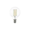 Eglo LED E27 Globe Klar Filament 8W 1055lm - 822-865 Justerbar Vit | Zigbee Dimbar- Ersättare 75W