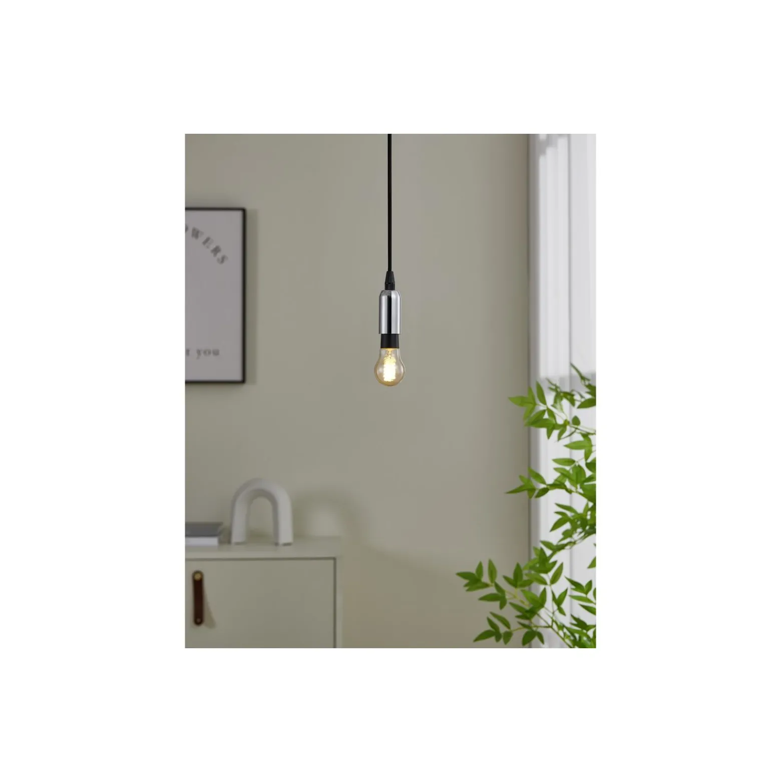 Eglo LED E14 Kronljus Ambar Filament 4.9W 470lm - 822-865 Justerbar Vit | Zigbee Dimbar- Ersättare 40W
