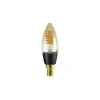 Eglo LED E14 Kronljus Ambar Filament 4.9W 470lm - 822-865 Justerbar Vit | Zigbee Dimbar- Ersättare 40W