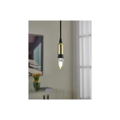 Eglo LED E14 Kronljus Ambar Filament 4.9W 470lm - 822-865 Justerbar Vit | Zigbee Dimbar- Ersättare 40W