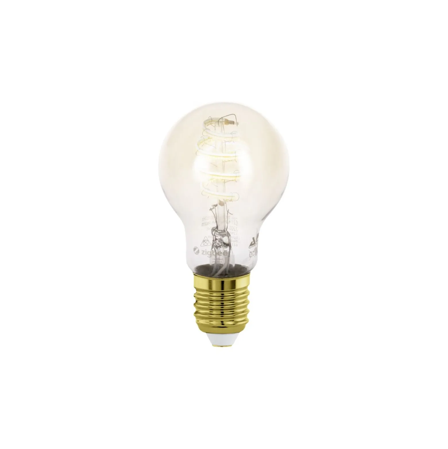 Eglo LED E27 Päron Ambar Filament 7W 806lm - 822-865 Justerbar Vit | Zigbee Dimbar- Ersättare 60W