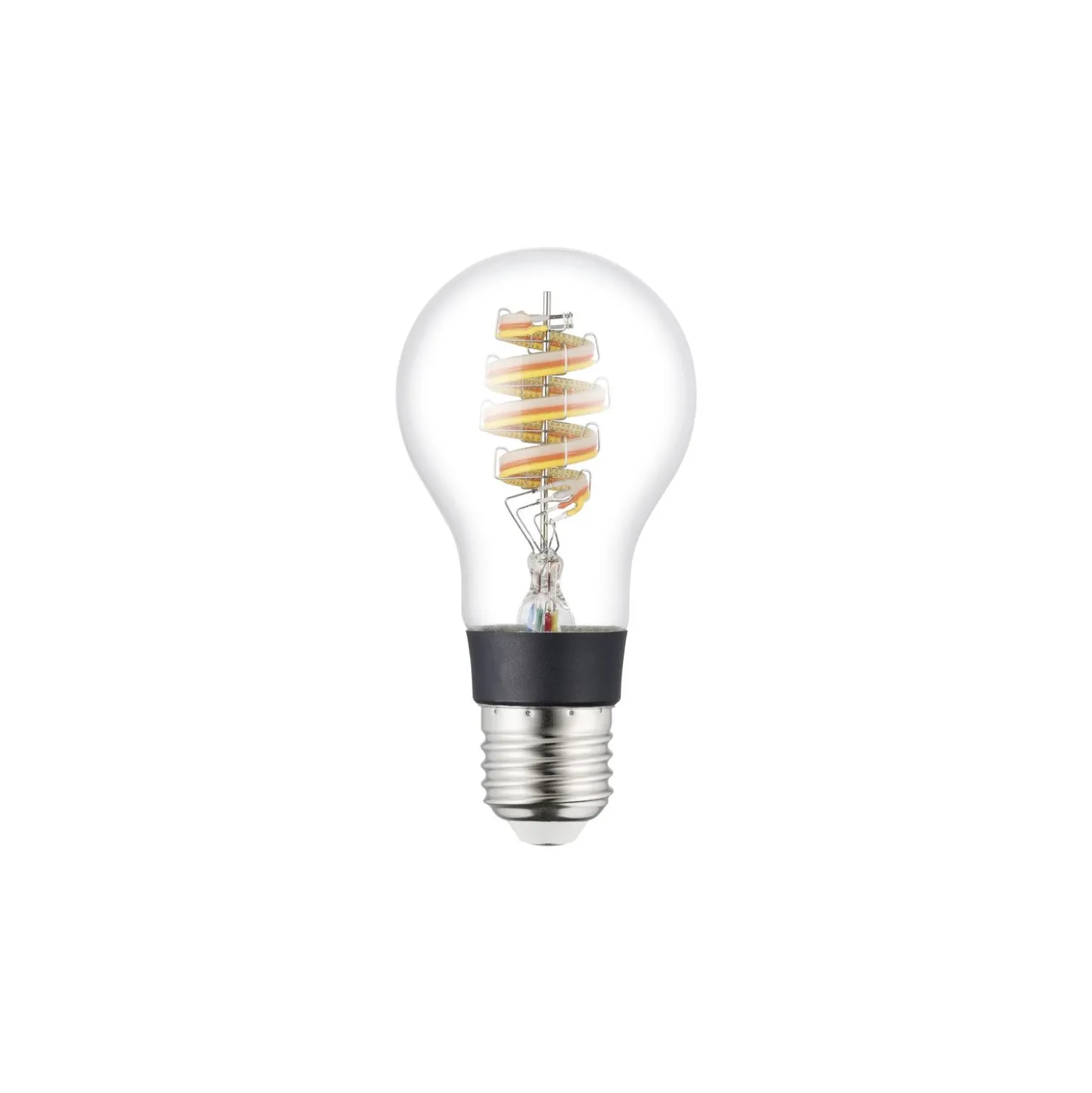 Eglo LED E27 Päron Klar Filament 7.5W 806lm - 830 Varm Vit + RGB | Zigbee Dimbar - Ersättare 60W
