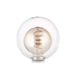 Eglo LED Globe E27 Filament Ambar 4W 200lm - 820 Extra Varm Vit | Dimbar - Ersättare 25W