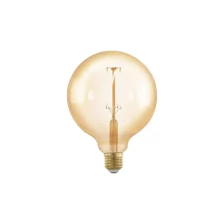 Eglo LED Globe E27 Filament Ambar 4.5W 400lm - 822 Extra Varm Vit | 3-Stegs Dimbar - Ersättare 40W