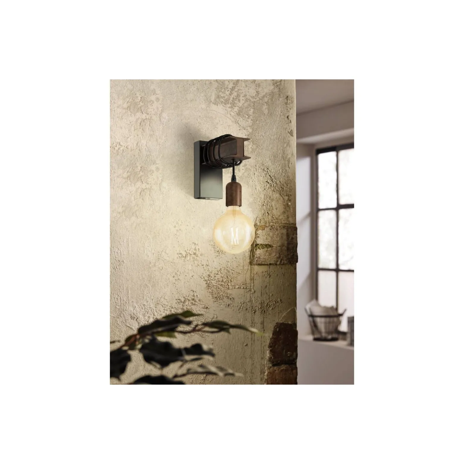 Eglo LED Globe E27 Filament Ambar 4.5W 400lm - 822 Extra Varm Vit | 3-Stegs Dimbar - Ersättare 40W