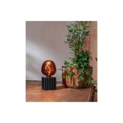 Eglo LED Globe E27 Filament Guld 4W 40lm - 820 Extra Varm Vit | Dimbar - Ersättare 15W