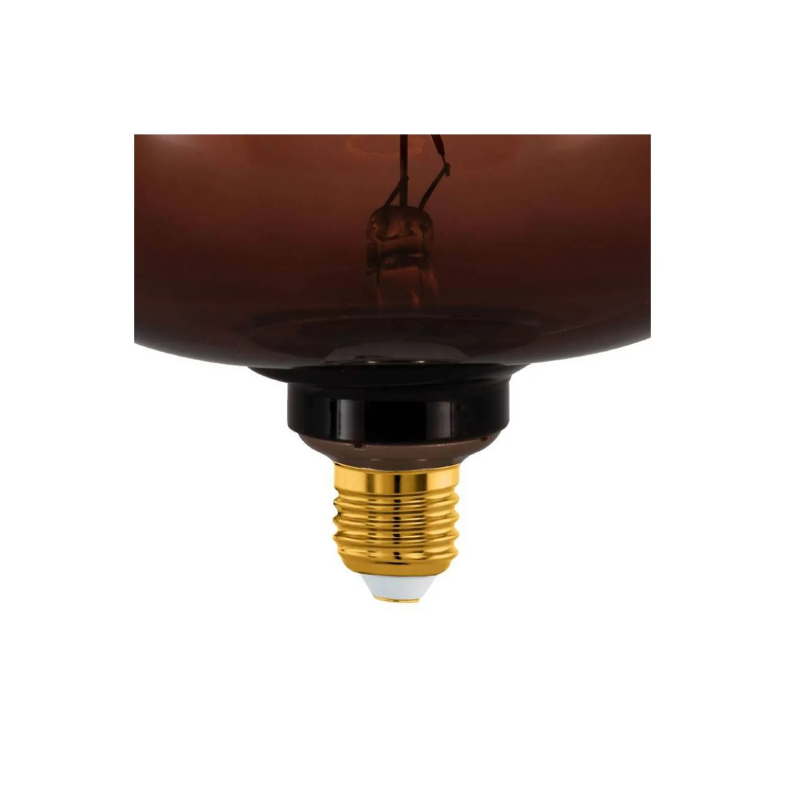 Eglo LED Globe E27 Filament Guld 4W 40lm - 820 Extra Varm Vit | Dimbar - Ersättare 15W