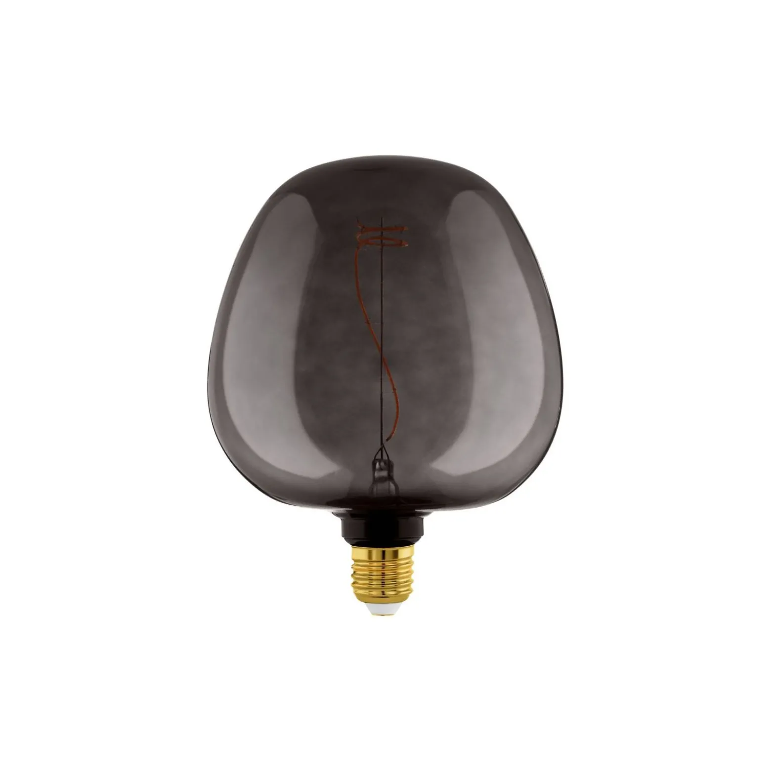 Eglo LED Globe E27 Filament Smokey 4W 40lm - 820 Extra Varm Vit | Dimbar - Ersättare 15W