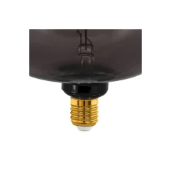 Eglo LED Globe E27 Filament Smokey 4W 40lm - 820 Extra Varm Vit | Dimbar - Ersättare 15W