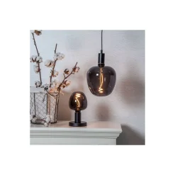 Eglo LED Globe E27 Filament Smokey 4W 40lm - 820 Extra Varm Vit | Dimbar - Ersättare 15W