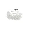Eglo LED Ljusslinga Partaj Vit 4.5M 830 Varm Vit | incl. 16 Ljus-källor