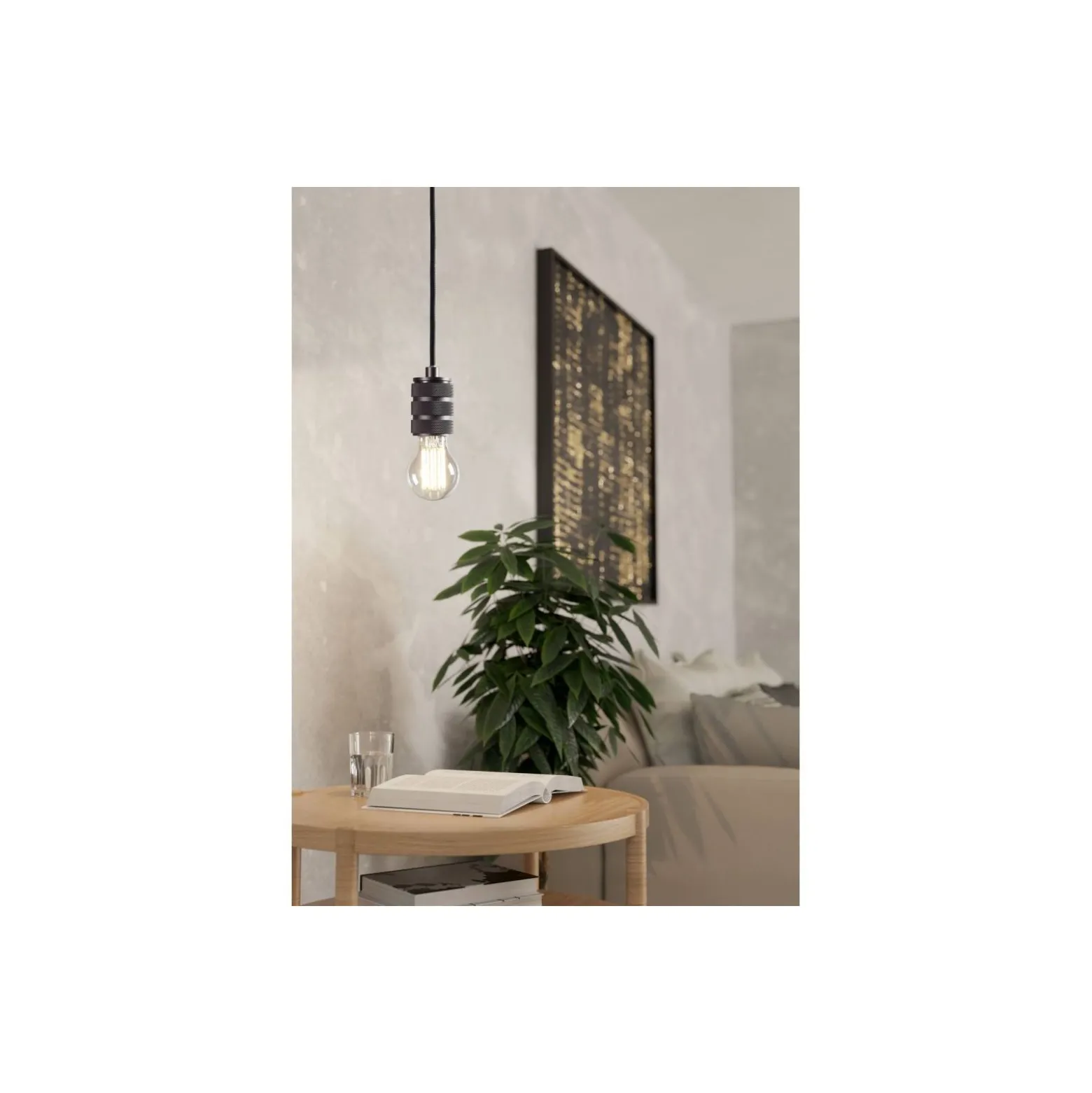 Eglo LED Päron E27 Filament Klar 4.9W 1055lm - 830 Varm Vit | Ersättare 75W