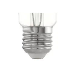 Eglo LED Päron E27 Filament Klar 7.3W 806lm - 827 Extra Varm Vit | Dimbar - Ersättare 60W
