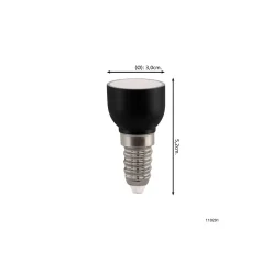 Eglo LED Spot E14 Matt 3.5W 180lm - 822 Extra Varm Vit | Dimbar - Ersättare 15W