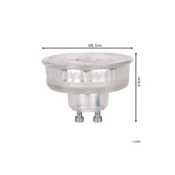 Eglo LED Spot GU10 PAR16 4W 400lm 38D - 827 Extra Varm Vit | Ersättare 57W