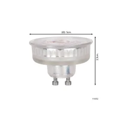 Eglo LED Spot GU10 PAR16 4W 400lm 38D - 840 Kallvit | Ersättare 57W