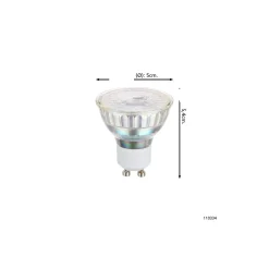 Eglo LED Spot GU10 PAR16 2.5W 450lm 38D - 830 Varm Vit | Ersättare 64W