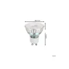 Eglo LED Spot GU10 PAR16 3W 345lm 38D - 830 Varm Vit | Dimbar - Ersättare 50W