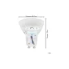 Eglo LED Spot GU10 PAR16 4.9W 345lm - 827-865 Justerbar Vit + RGB | Zigbee Dimbar - Ersättare 25W
