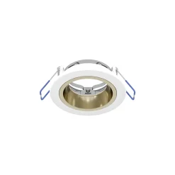 Eglo LED Spot Yebra-Z Plast Guld 4.9W 490lm - 827-865 Justerbar Vit + RGB | 87mm - Utskärning 68mm - IP20 - Zigbee Dimbar