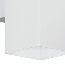 Eglo LED Vägglampa Passa Stål Krom Vit 28W 500lm - 830 Varm Vit | Passande För 2x GU10