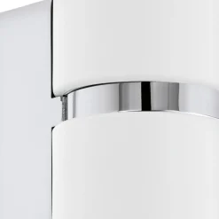 Eglo LED Vägglampa Passa Stål Krom Vit 28W 500lm - 830 Varm Vit | Passande För 2x GU10