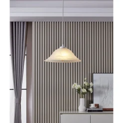 Eglo Pendellampa Albany Plast Vit | 350mm - Passande För 1x E27
