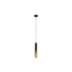 Eglo Pendellampa Barbotto Stål Svart, Guld 4.5W 345lm - 830 Varm Vit | Passande för GU10