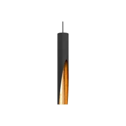 Eglo Pendellampa Barbotto Stål Svart, Guld 4.5W 345lm - 830 Varm Vit | Passande för GU10