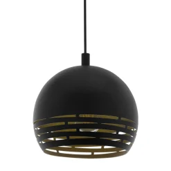Eglo Pendellampa Camastra Stål Svart | 225mm - Passande För 1x E27