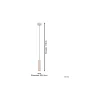 Eglo Pendellampa Caminia Stål Slipad 4.7W 345lm - 830 Varm Vit | IP20 - Inkl. 1x GU10