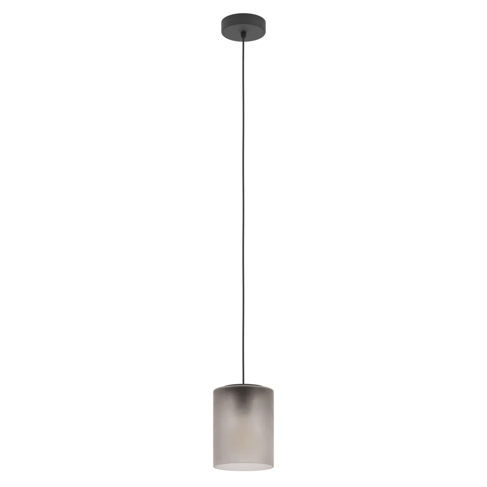 Eglo Pendellampa Colomera Stål Svart | 150mm - Passande För 1x E27