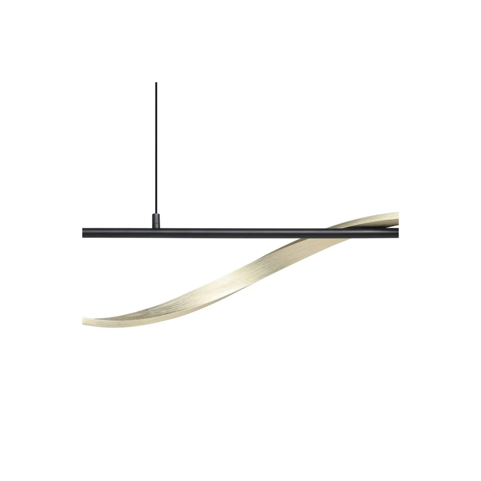 Eglo Pendellampa Conaprato Stål Brushed Mässing, Svart 20W 2500lm - 827-840-865 CCT | Dimbar