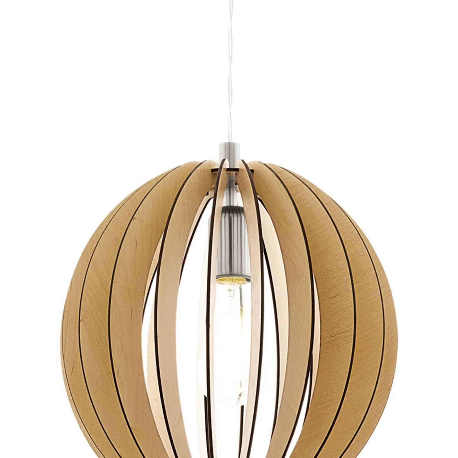 Eglo Pendellampa Cossano Stål Grå | 300mm - Passande För 1x E27