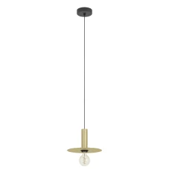 Eglo Pendellampa Escandell Stål Svart | 250mm - Passande För 1x E27