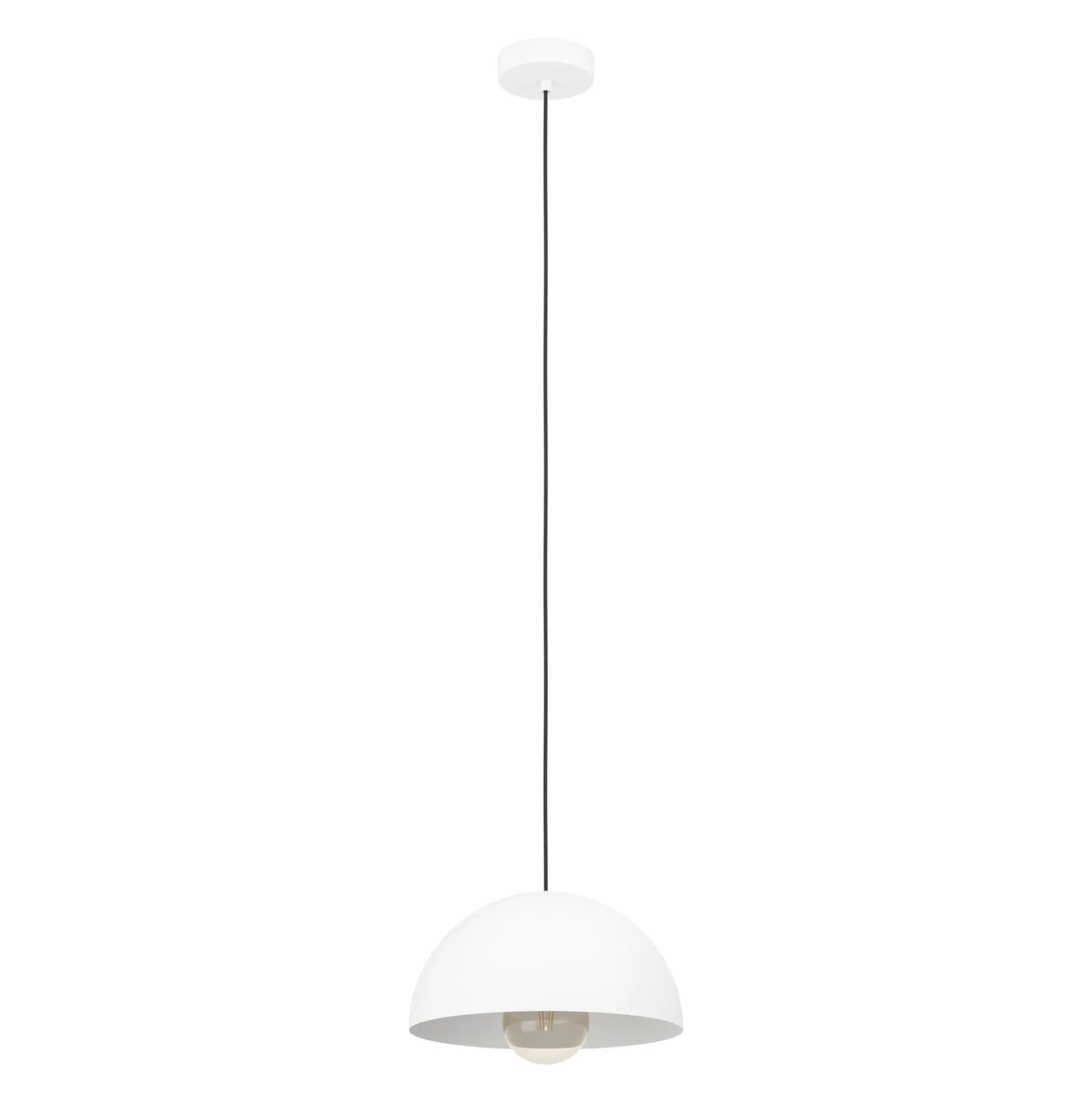 Eglo Pendellampa Gaetano Stål Vit | 300mm - Passande För 1x E27