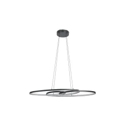 Eglo Pendellampa Gianella Stål Svart 38W 4400lm - 830 Varm Vit | Dimbar