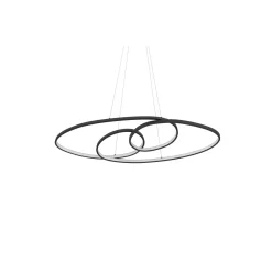 Eglo Pendellampa Gianella Stål Svart 38W 4400lm - 830 Varm Vit | Dimbar