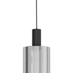 Eglo Pendellampa Gorosiba Stål Svart | 150mm - Passande För 1x E27
