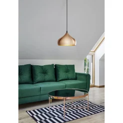 Eglo Pendellampa Hapton Stål Koppar | 290mm - Passande För 1x E27