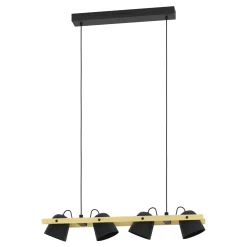 Eglo Pendellampa Hornwood-Z Stål Svart 3W 550lm - 827-865 Justerbar Vit | Dimbar