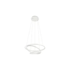 Eglo Pendellampa Lobinero-Z Aluminium Stål Vit 40W 6100lm - 830-865 Justerbar Vit | IP20 - Zigbee Dimbar