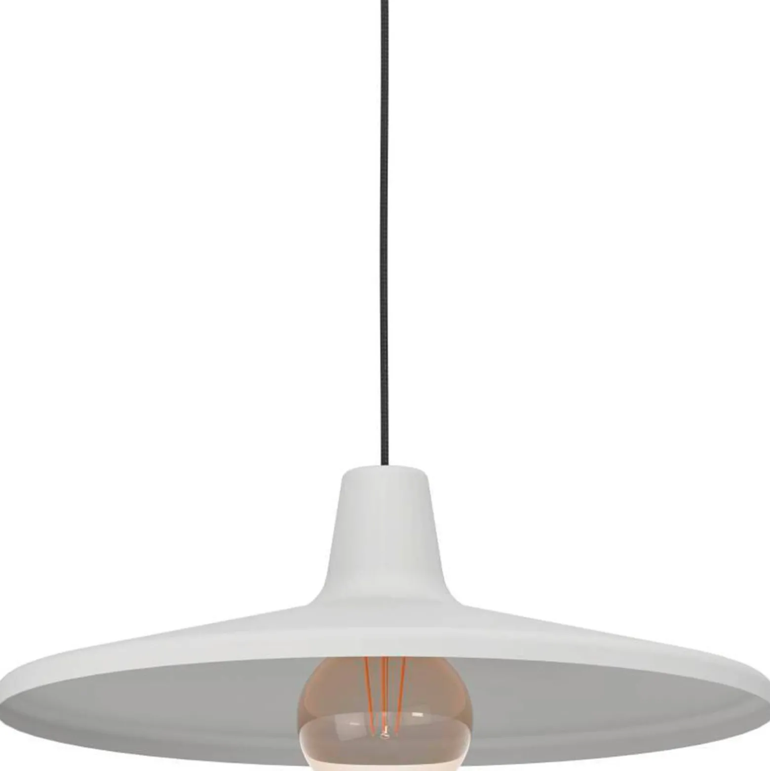 Eglo Pendellampa Miniere Stål Svart | 420mm - Passande För 1x E27
